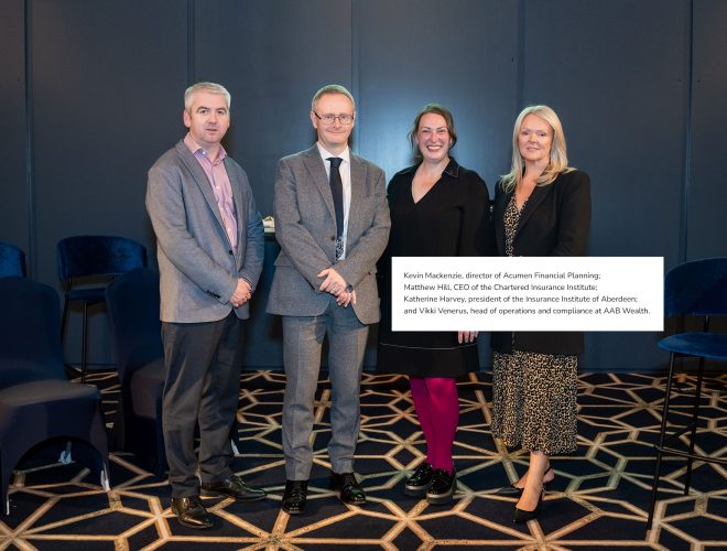 The Acumen team top achievers at CII Celebrating Excellence Event in Aberdeen