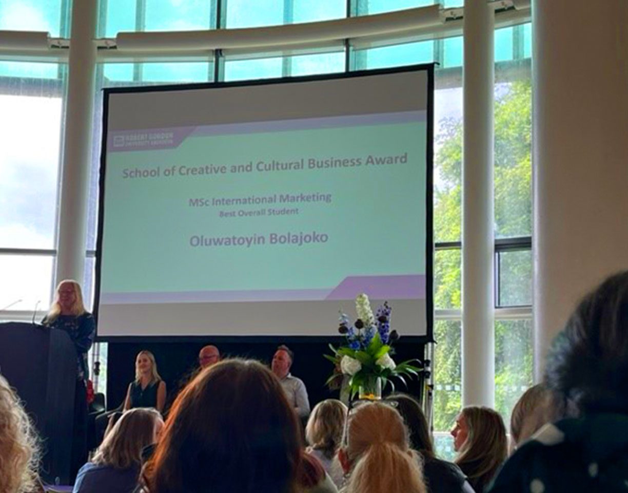 RGU Best Student Award – June 2024