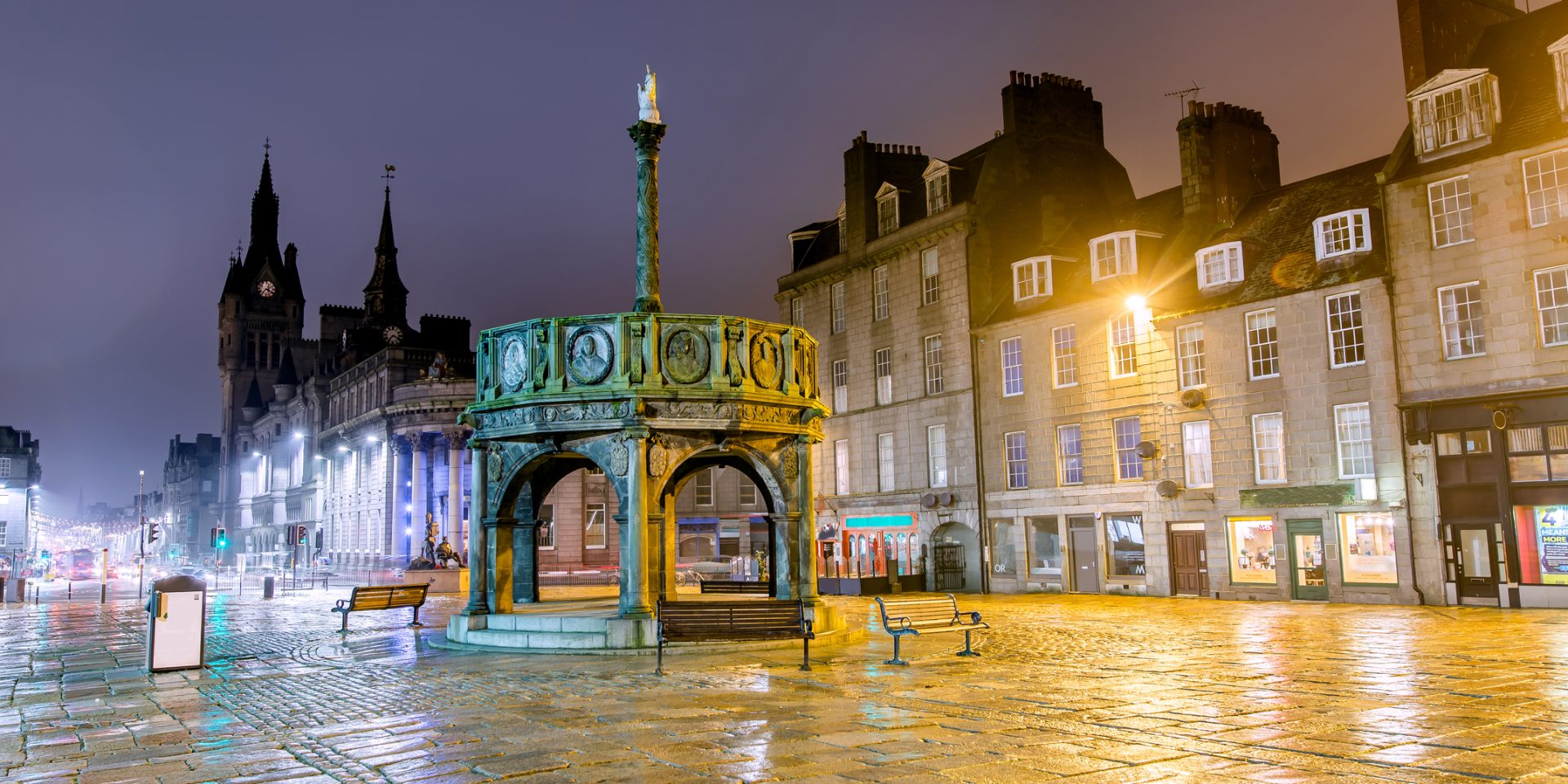 The Mercat Cross in Aberdeen